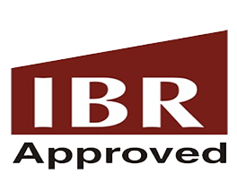 ibr approved Approvals and certifications